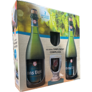 Dupont bierpakket 2x Avec les Bons Voeux 75cl + 2 glazen - Speciaalbierkoning